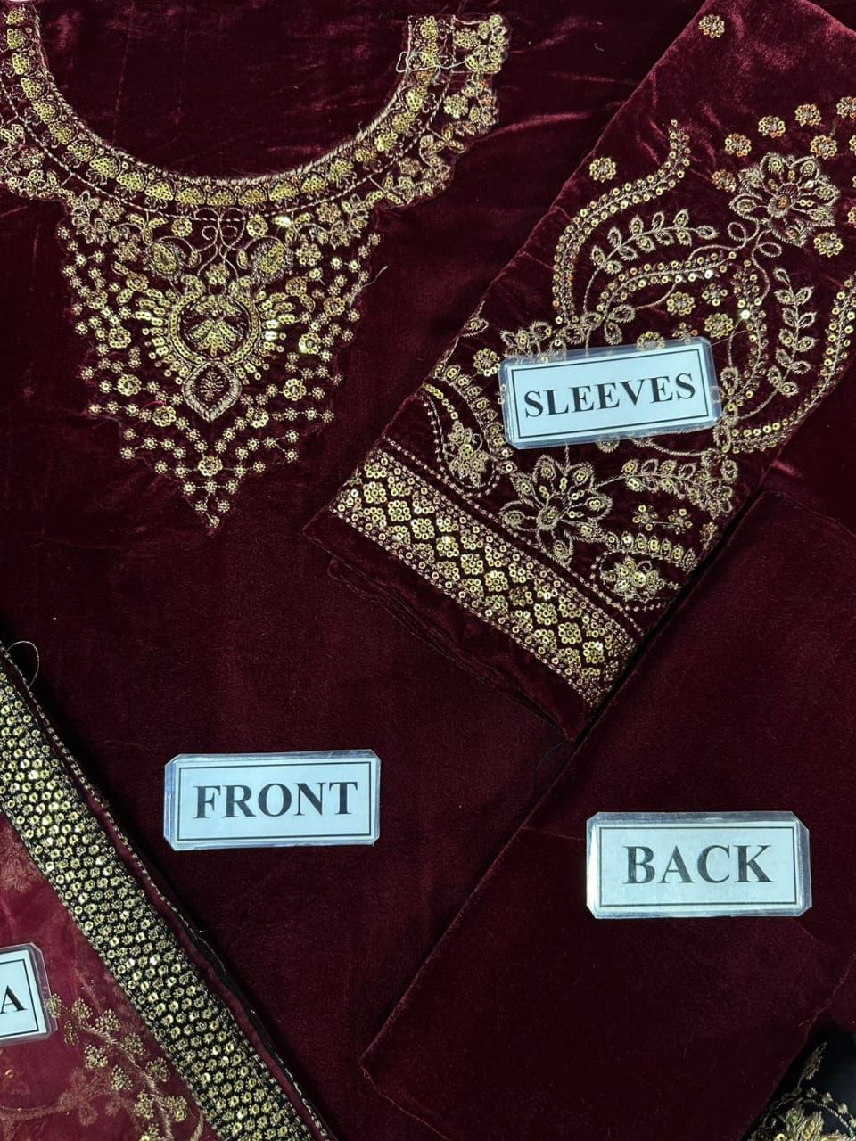 JAZMIN – Luxury 3 Pc Winter Velvet Suit