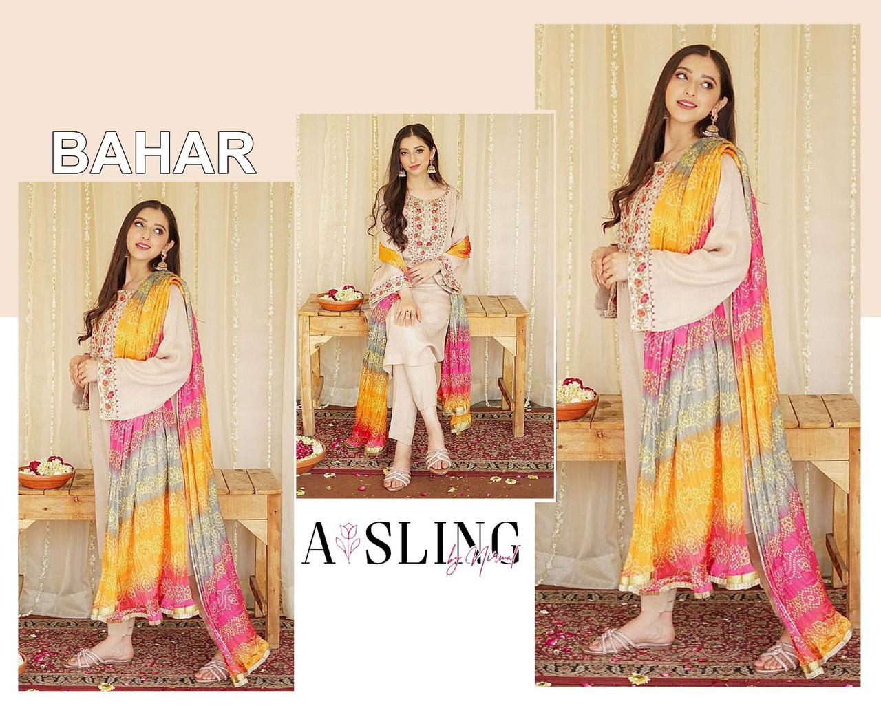 AISLING – Elegant 3-Piece Embroidered Lawn Suit
