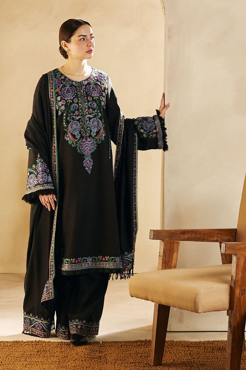 ZARA SHAHJAHAN – Premium 3-Piece Embroidered Lawn Suit