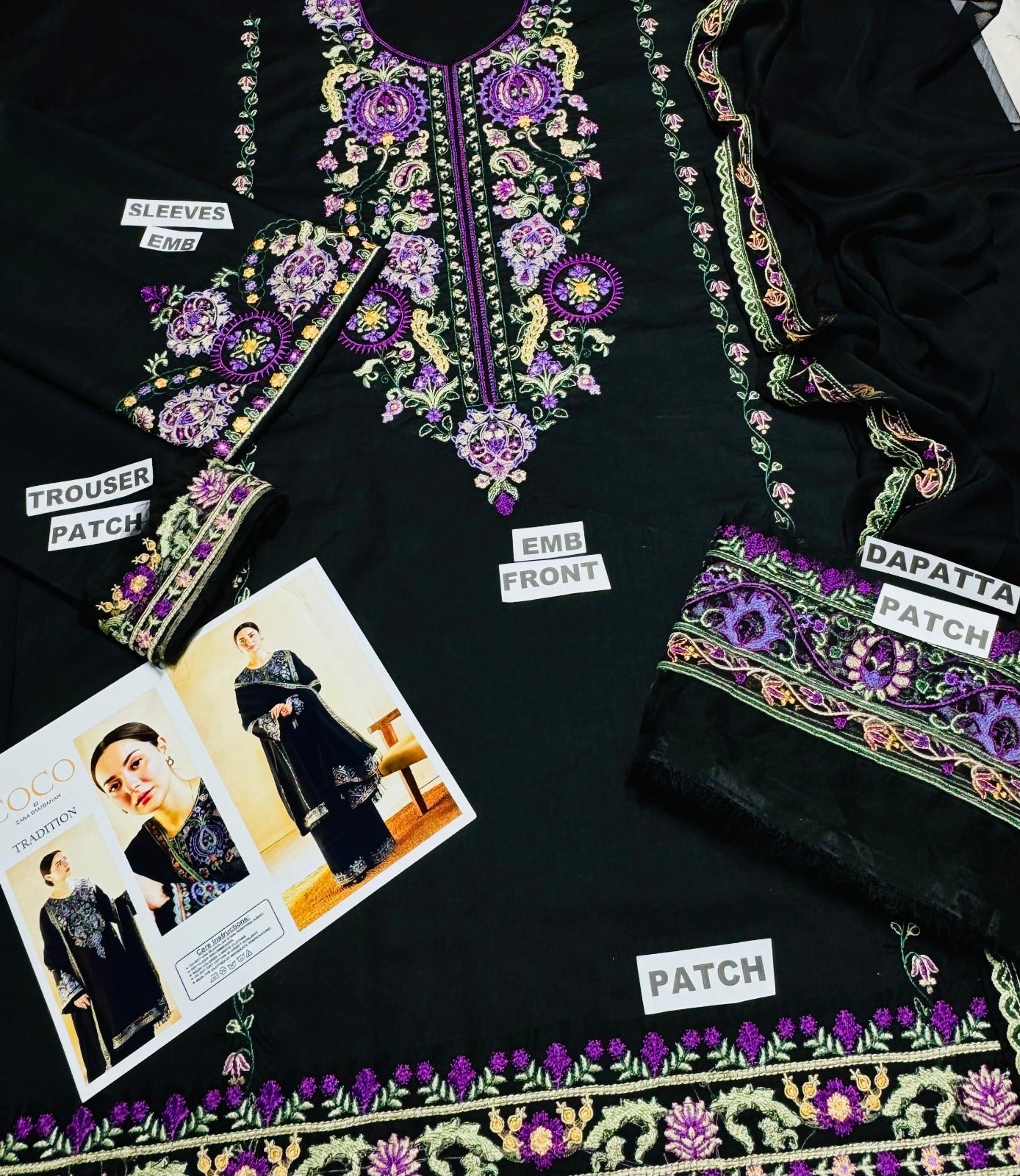 ZARA SHAHJAHAN – Premium 3-Piece Embroidered Lawn Suit