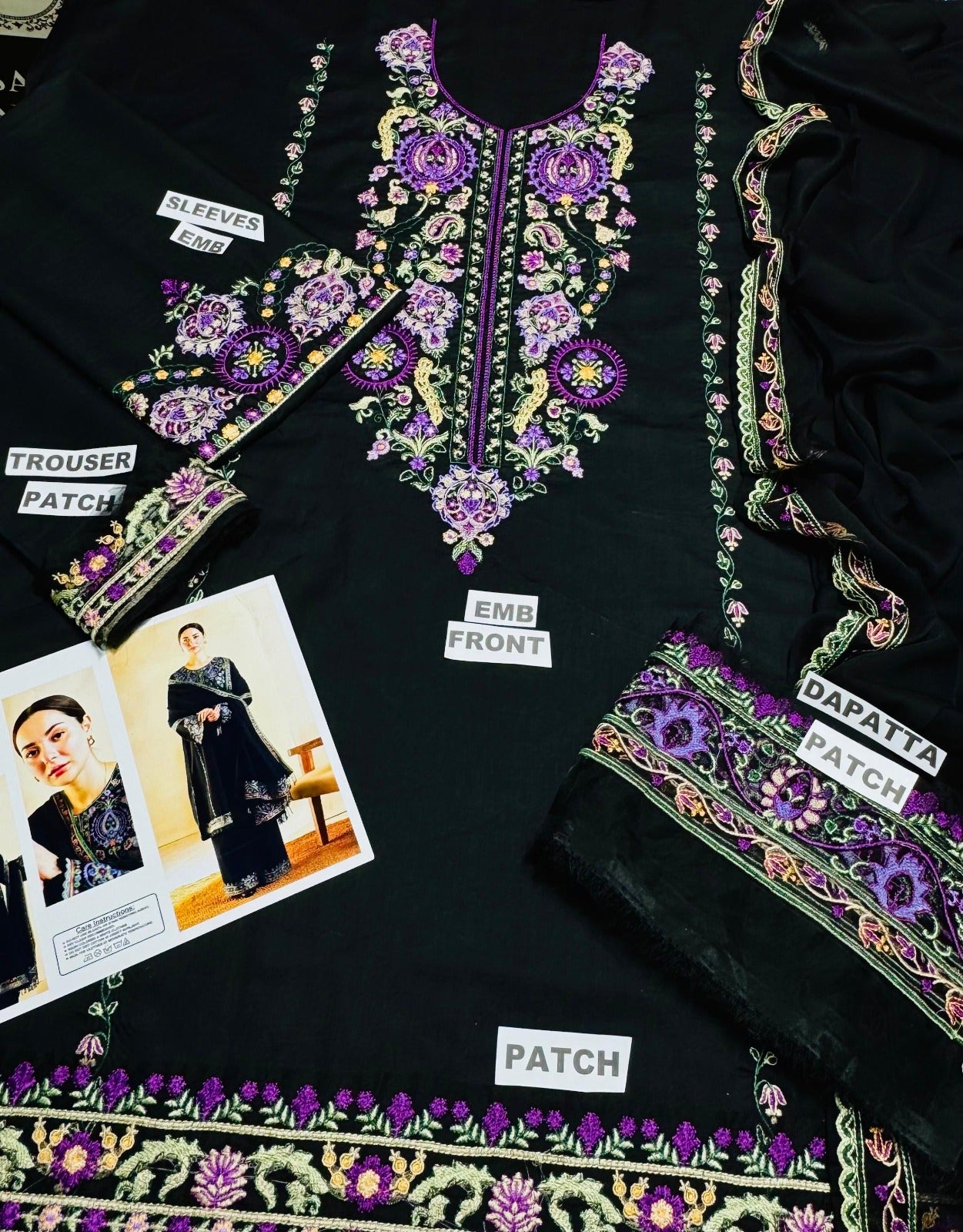 ZARA SHAHJAHAN – Premium 3-Piece Embroidered Lawn Suit