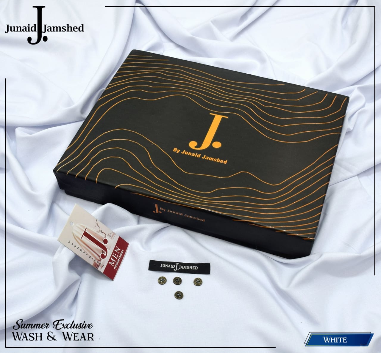 J• (MEN) WASH & WEAR – Premium Men’s Shirt Fabric
