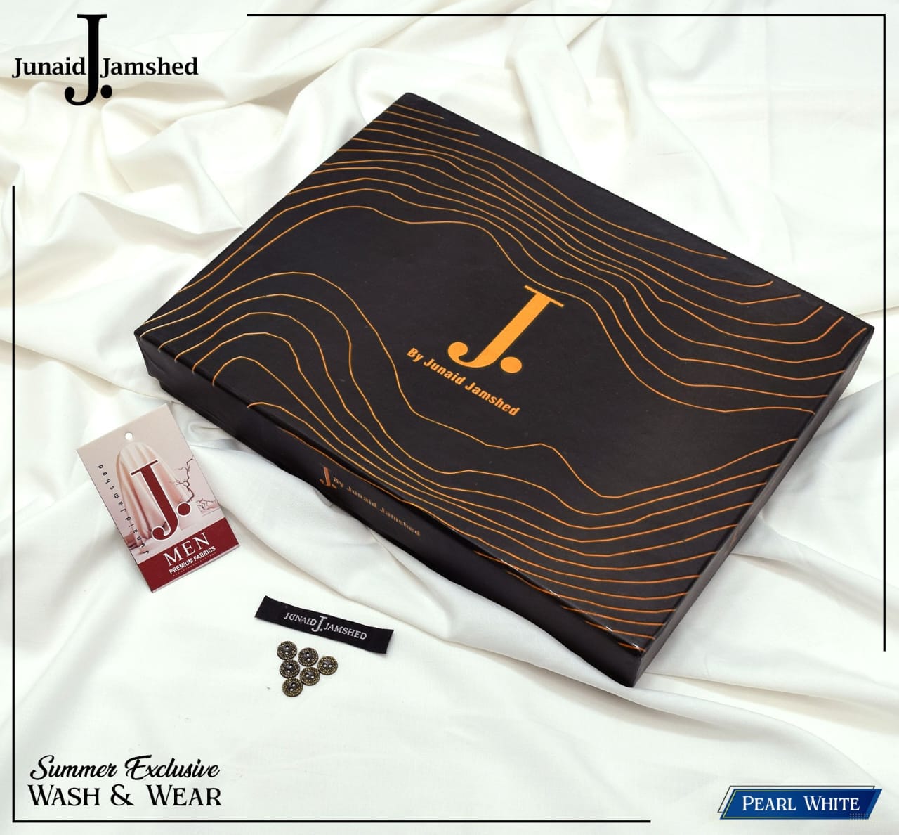 J• (MEN) WASH & WEAR – Premium Men’s Shirt Fabric