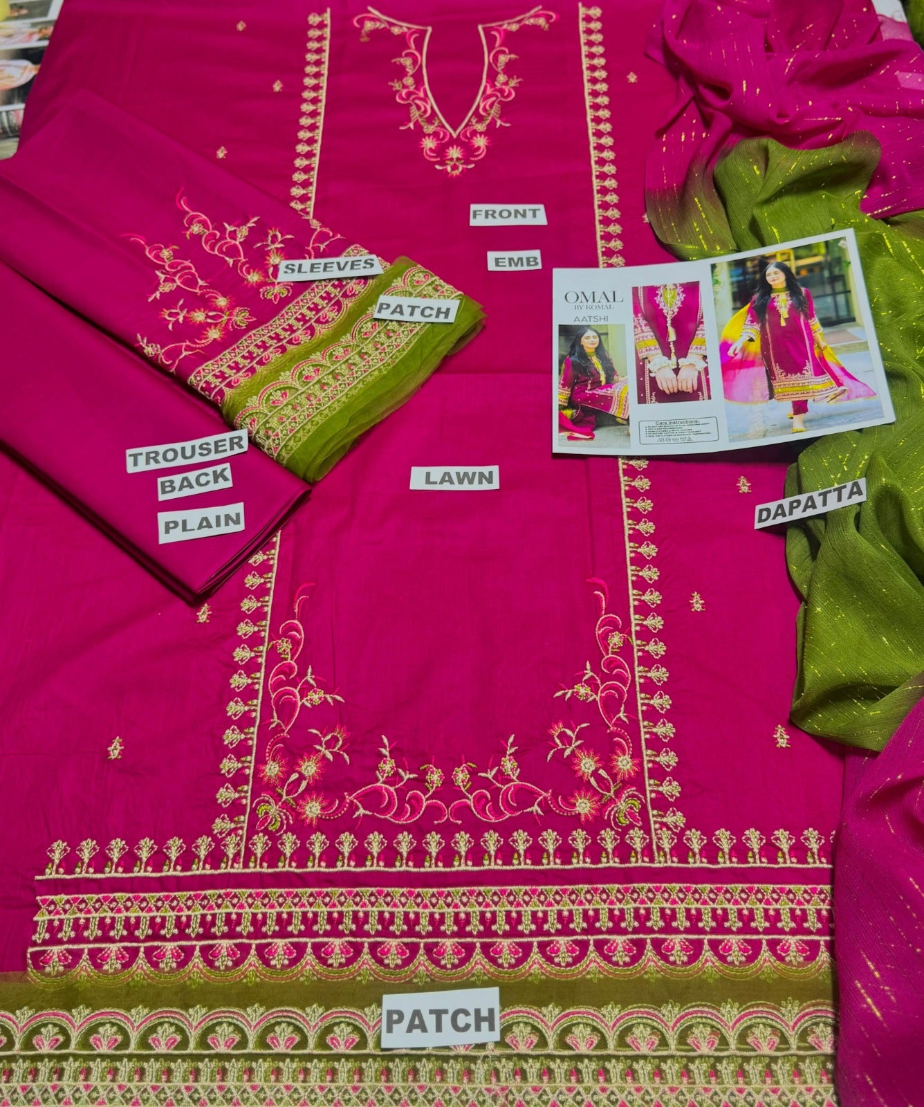 OMAL BY KOMAL (LAWN) – Elegant Lawn Collection