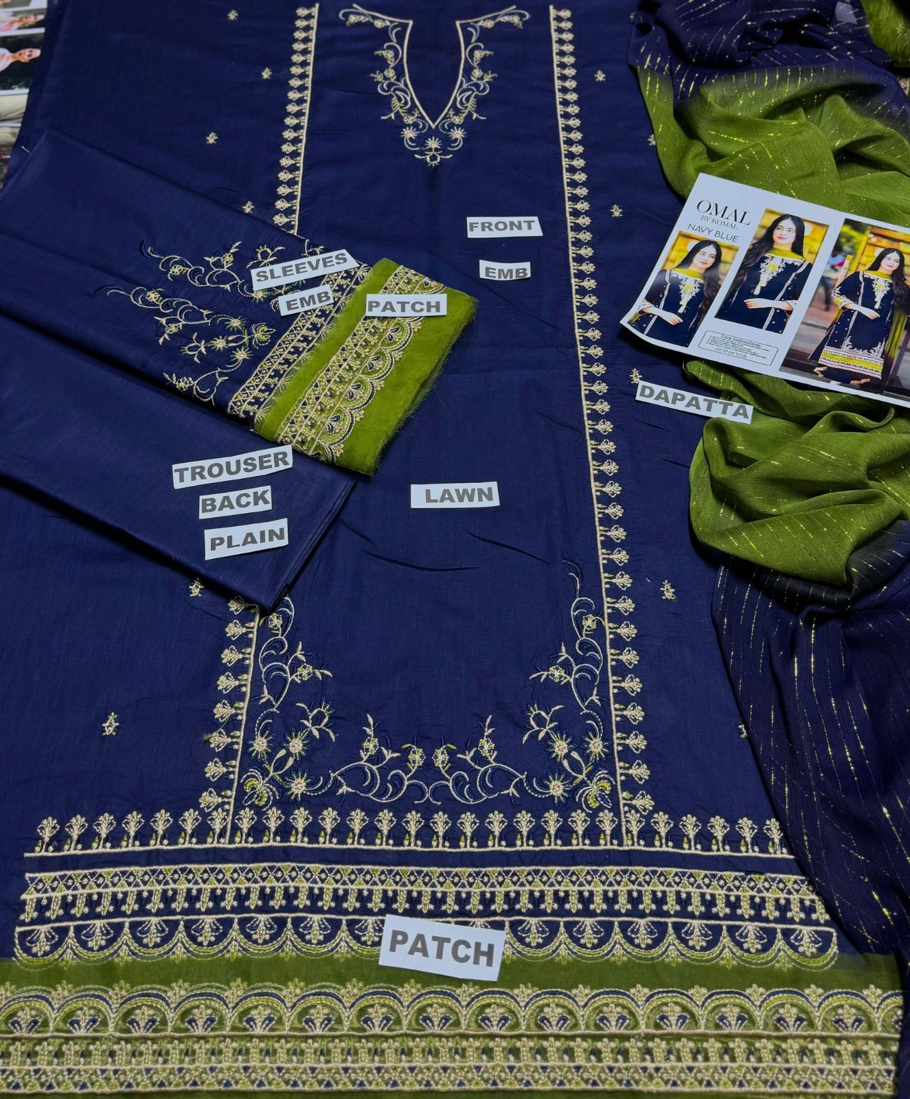 OMAL BY KOMAL (LAWN) – Elegant Lawn Collection