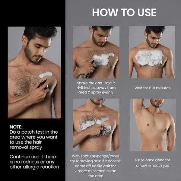 Chirs’s Hair Removal Spray for Men