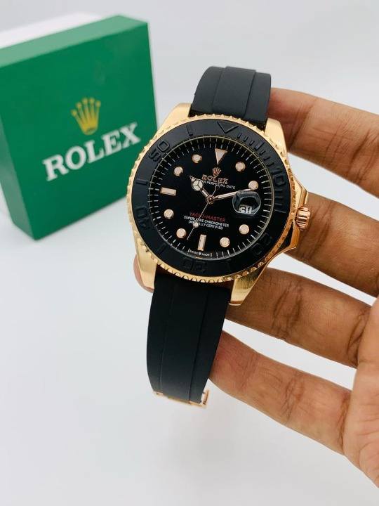 Golden Rolex Stylish Watch for Men
