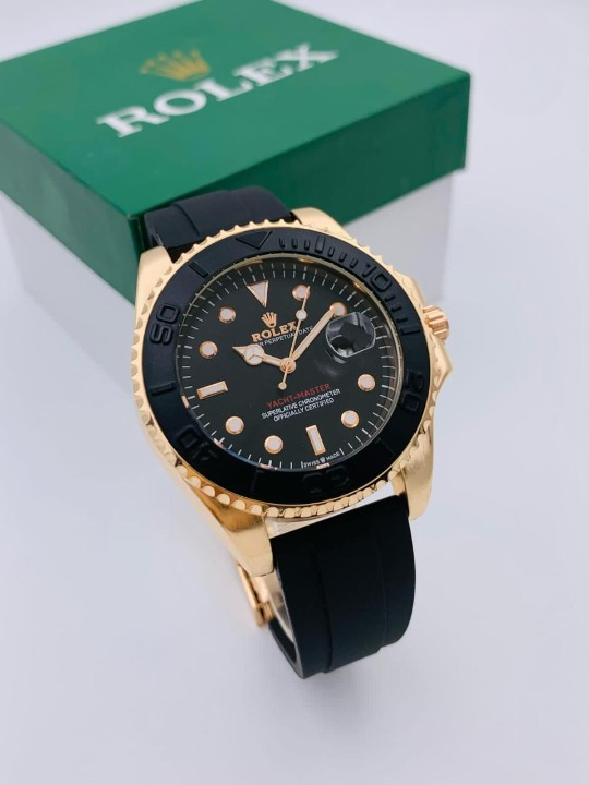 Golden Rolex Stylish Watch for Men