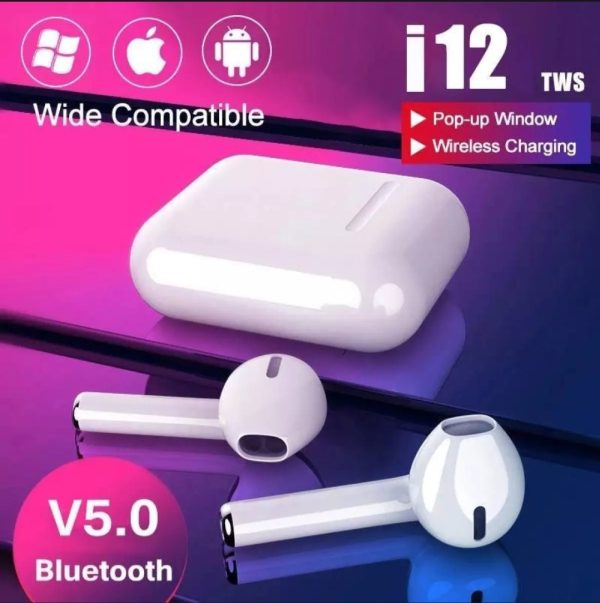 i12 TWS Bluetooth Earbuds