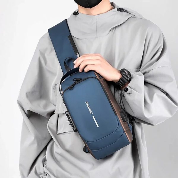Men Anti Theft Chest Bag