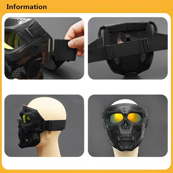 Motorcycle Skull Mask