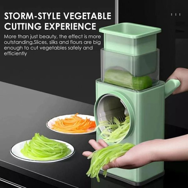 Manual Rotary Vegetable Cutter