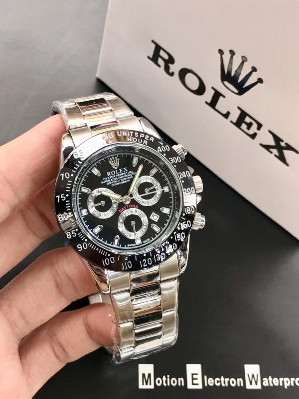 Rolex Daytona Rotating Bezel Quartz Watch for Men