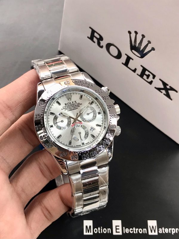 Rolex Daytona Rotating Bezel Quartz Watch for Men