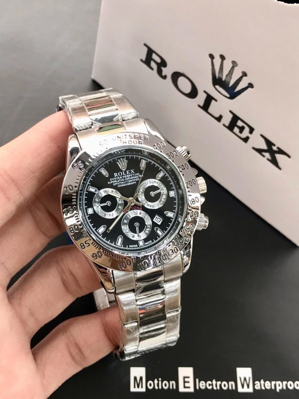Rolex Daytona Rotating Bezel Quartz Watch for Men