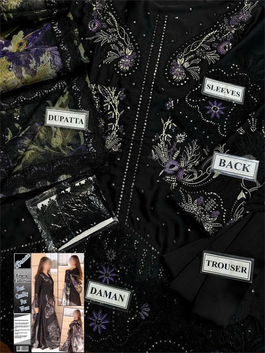 MUSHQ – Elegant Premium Silk 3 Piece Suit