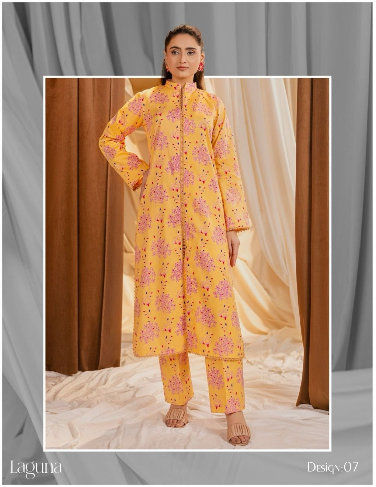 SURI by ORANG – 2 Pc Swiss Lawn Summer Suit