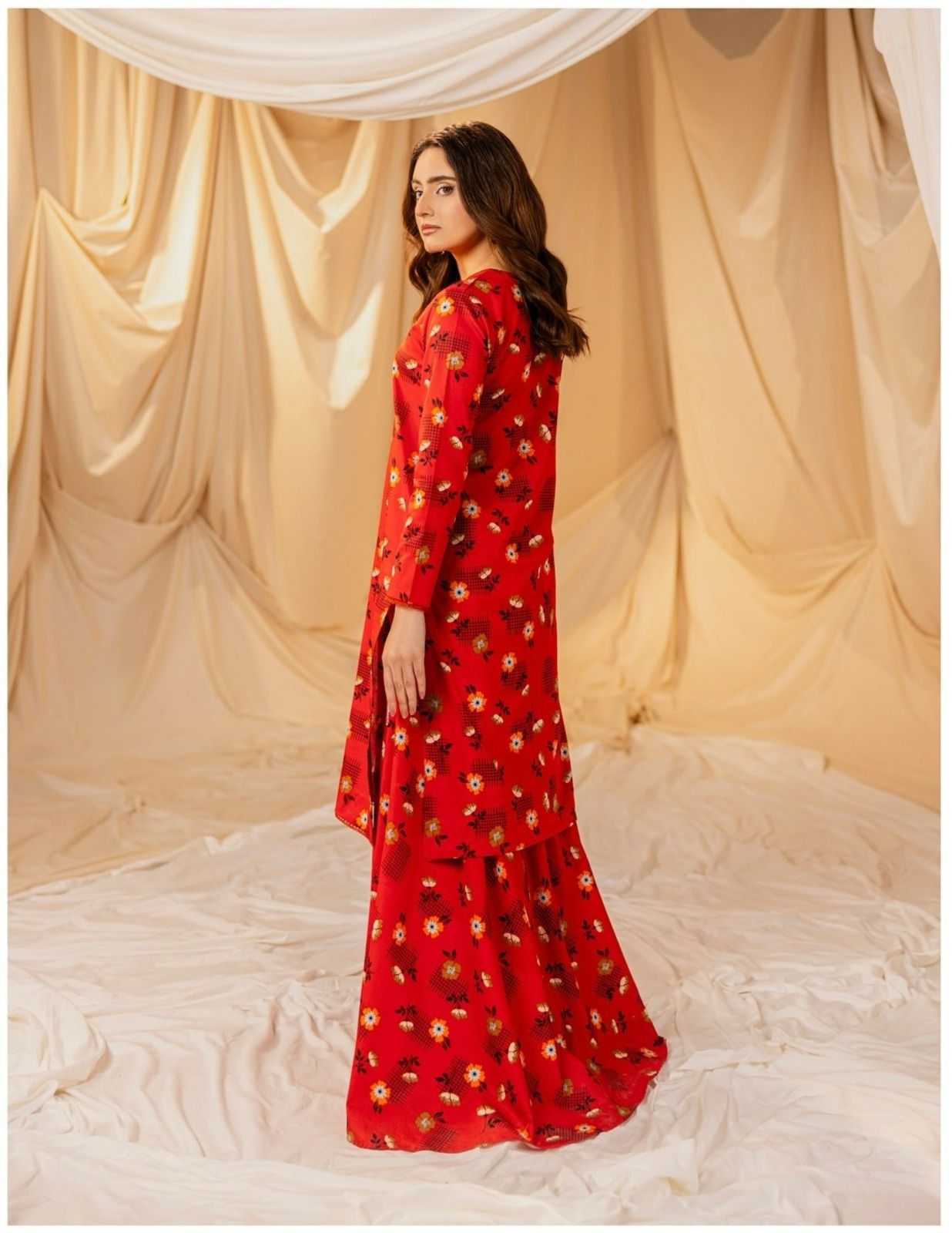 SURI by ORANG – 2 Pc Swiss Lawn Summer Suit