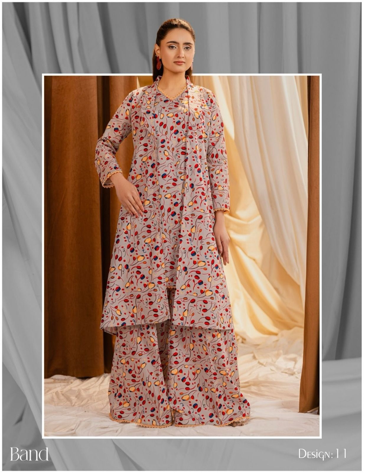 SURI by ORANG – 2 Pc Swiss Lawn Summer Suit