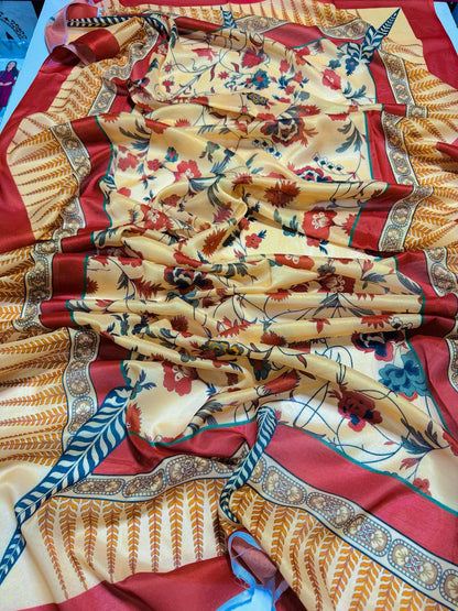 URGE – Elegant 3 Pc Embroidered Lawn Suit