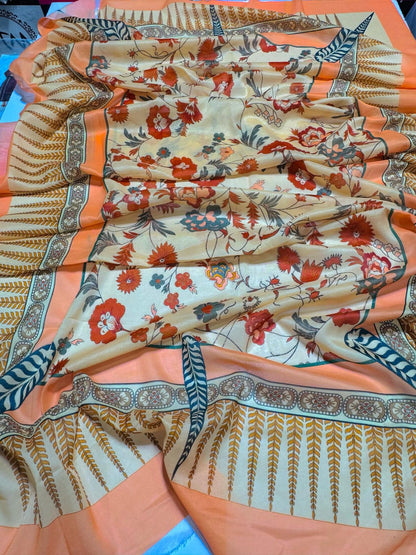 URGE – Elegant 3 Pc Embroidered Lawn Suit