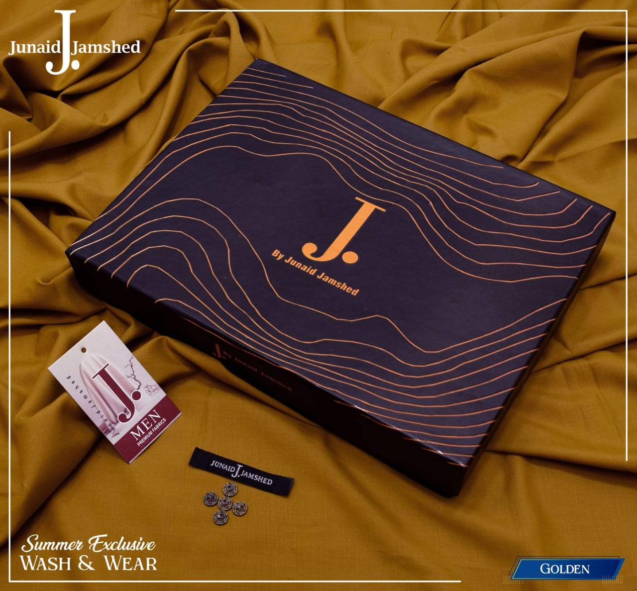 J• (MEN) WASH &amp; WEAR – Premium Men’s Shirt Fabric