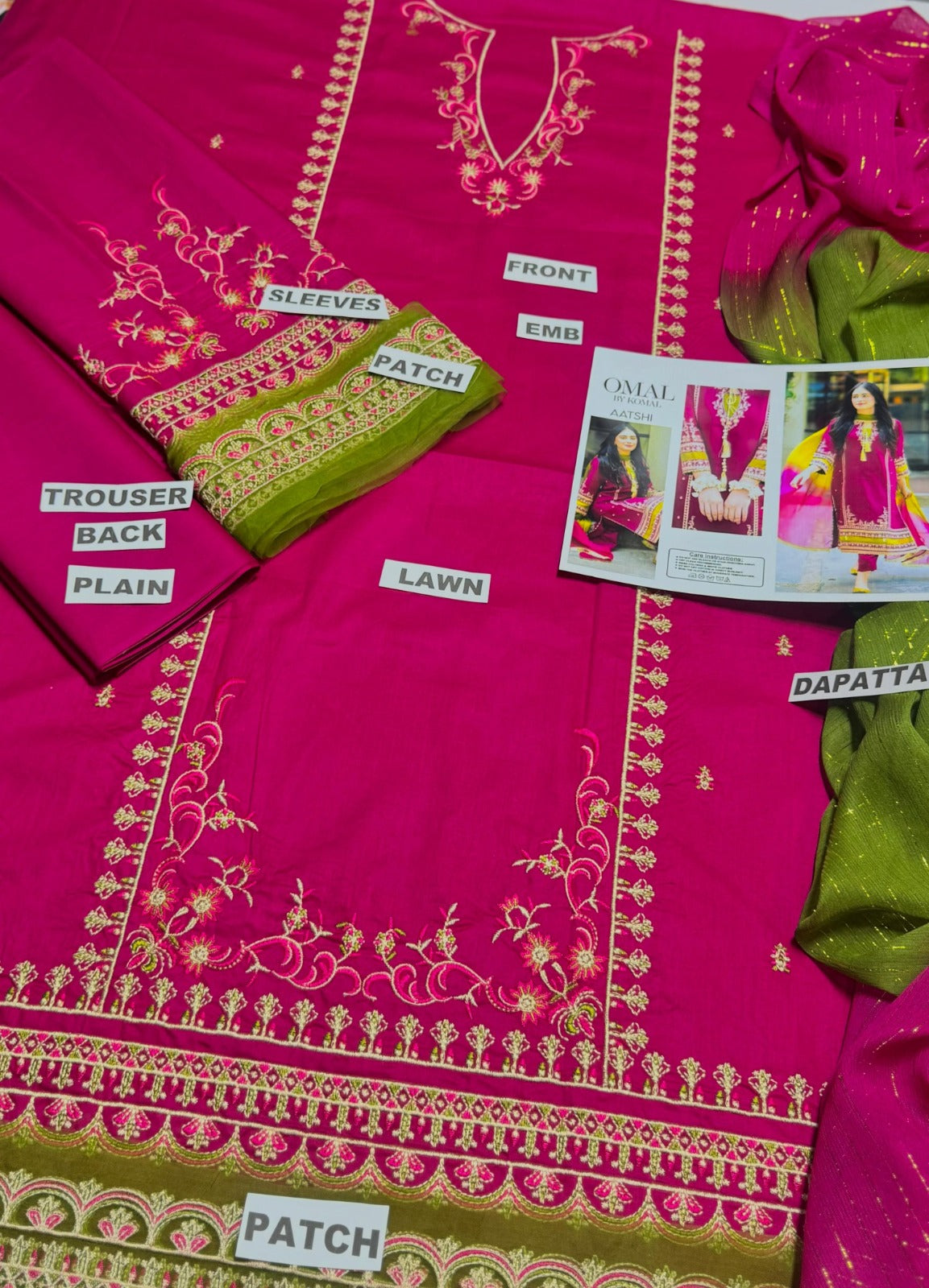 OMAL BY KOMAL (LAWN) – Elegant Lawn Collection