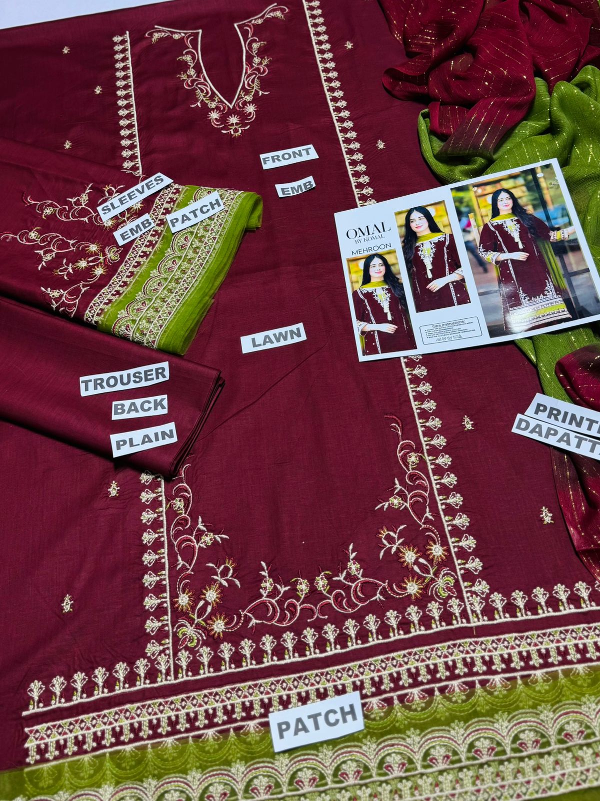OMAL BY KOMAL (LAWN) – Elegant Lawn Collection