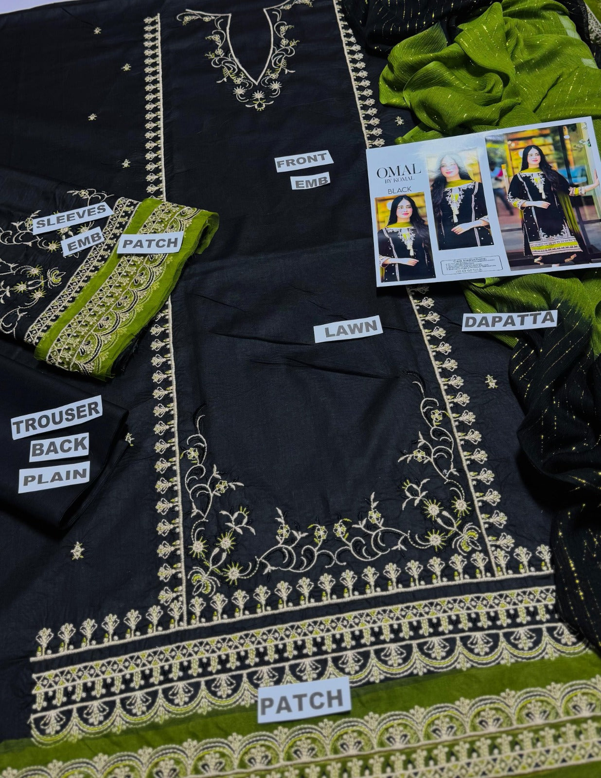 OMAL BY KOMAL (LAWN) – Elegant Lawn Collection