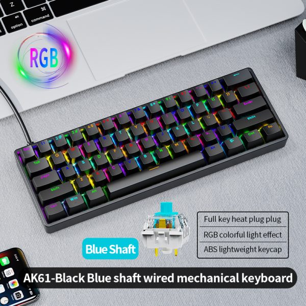AK61 Wired Mechanical Gaming Keyboard
