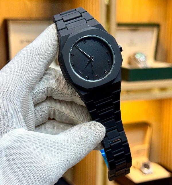 Black Aura Quartz Watch for Men