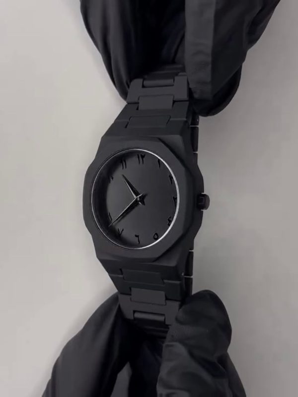 Black Aura Quartz Watch for Men