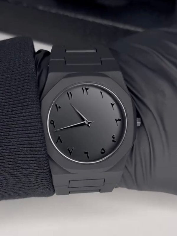 Black Aura Quartz Watch for Men