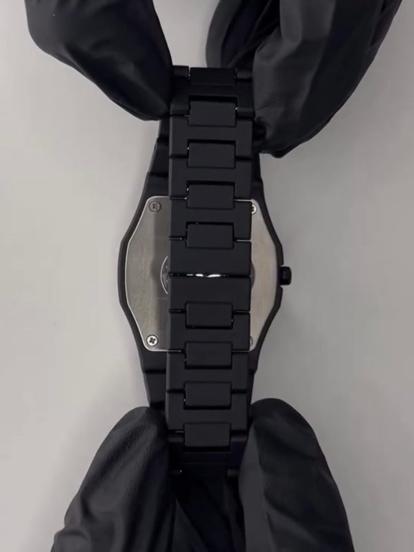 Black Aura Quartz Watch for Men
