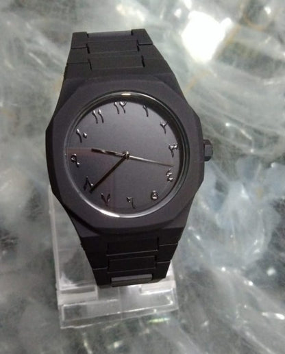 Black Aura Quartz Watch for Men