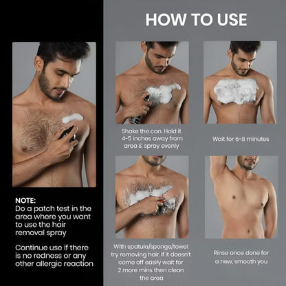 Chirs’s Hair Removal Spray for Men