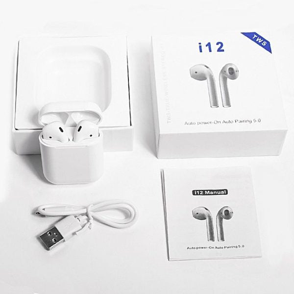 i12 TWS Bluetooth Earbuds