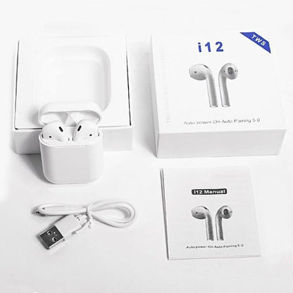i12 TWS Bluetooth Earbuds