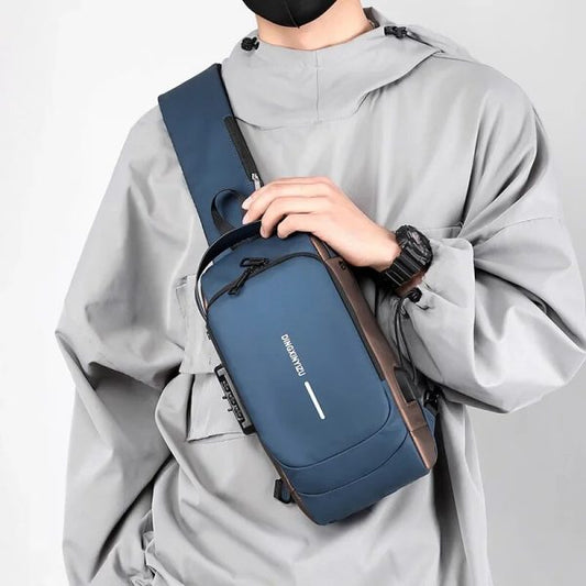 Men Anti Theft Chest Bag