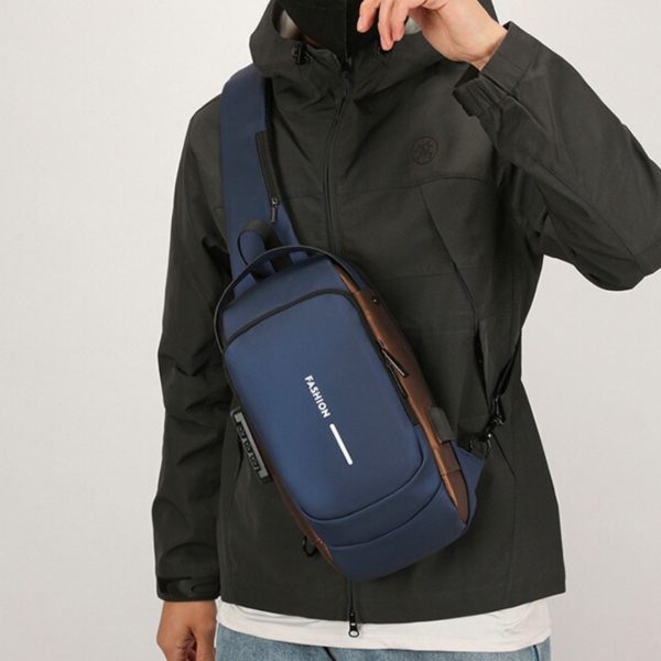 Men Anti Theft Chest Bag
