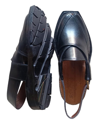 Norozi Chappal Black