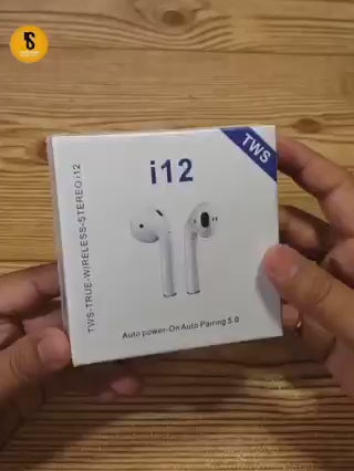 i12 TWS Bluetooth Earbuds
