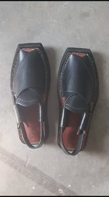 Capptan Sandal Black