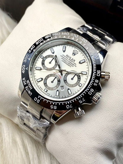 Rolex Daytona Rotating Bezel Quartz Watch for Men