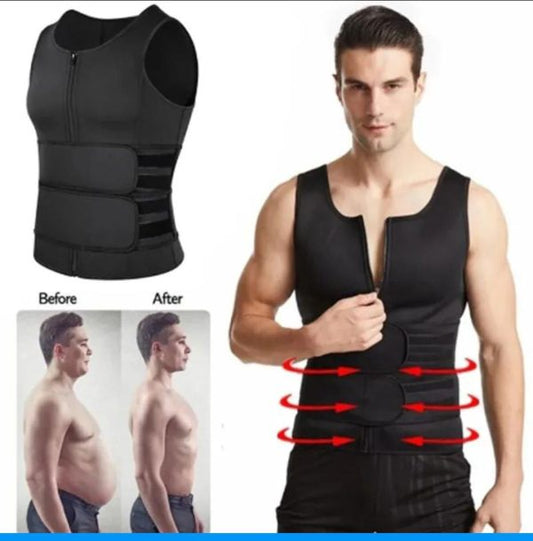 Seamless Men Body Shaper Vest