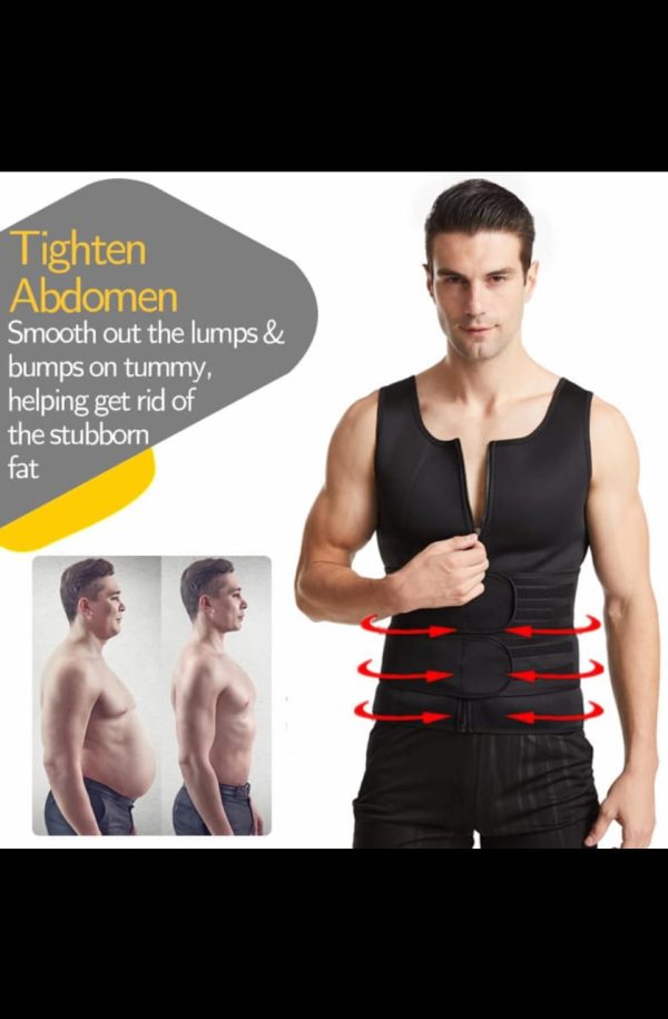 Seamless Men Body Shaper Vest