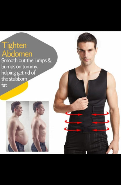 Seamless Men Body Shaper Vest