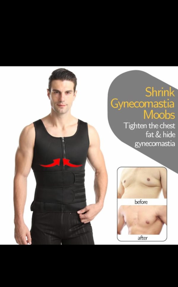 Seamless Men Body Shaper Vest
