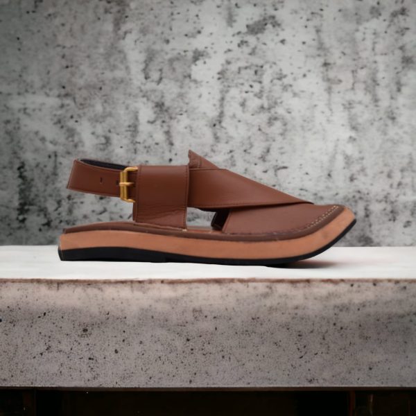 Brown Leather Shoes Kheri
